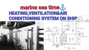 air conditioning system on ship