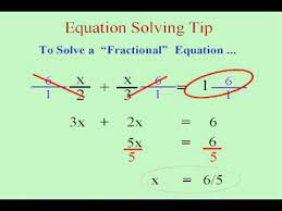 Solving Fractional Equations