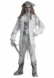 men s ghost captain pirate costume