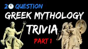 Reveal all click on each clue for its answer. Greek Mythology Trivia Quiz Part 1 20 Question Quiz Youtube