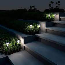 Integrated Led Solar Pathway Lights