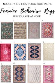 pink bohemian rugs arinsolangeathome