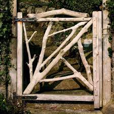 Driftwood Gate Garden Gate Decor