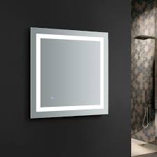 Bathroom mirror frames diy,bathroom mirror frames ideas. Fresca Fmr2302wh White Hartford 30 X20 Rectangular Wood Framed Vanity Mirror Bathroom Supplies Accessories Bathroom Mirrors