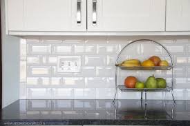 It is about the fresh and clean white subway tile backsplash. White Beveled Subway Tile From Lowes In 2020 White Beveled Subway Tile Kitchen Tiles Backsplash White Subway Tile Kitchen