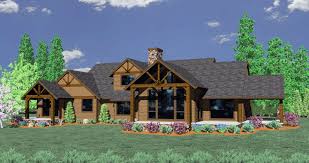 Mountain View House Plan Lodge House