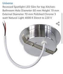 kitchen cabinet lights with no earth