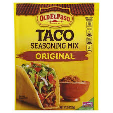 old el paso taco seasoning mix original