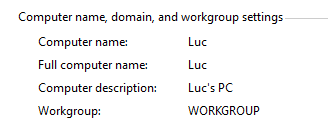 In the computer name field, type in the name. Windows 10 Pc Weird Naming Microsoft Community