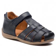 Froddo Leather Sandal Toddler Shoe Dark Blue 6 Sizes