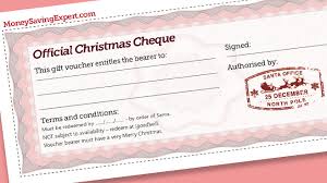 christmas gift cheques pledge to do