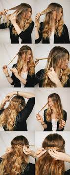 La coiffure avec tresse - mille et une variantes pour être belle -  Archzine.fr | Long hair styles, Medium length hair styles, Hair tutorials  easy