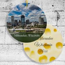 wisconsin cheese christmas ornaments