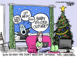 71 23 wallpaper santa rudolph. No Outrage This Christmas Political Cartoons Orange County Register