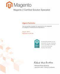 magento 2 certified solution specialist
