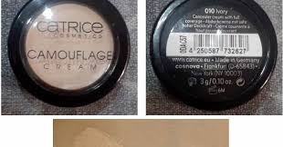 review catrice camouflage cream 010