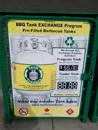 exchange an expired propane tank tech