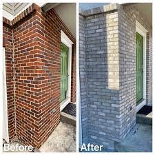 Brick Staining Brick Exterior House