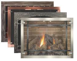 Fireplace Glass Doors Fire Place And