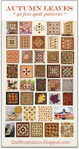 Free Pattern Day Autumn Leaves Quilts