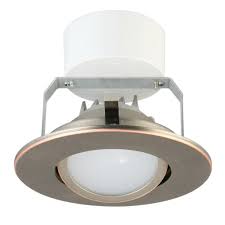 Lithonia Lighting 4 In Oil Rubbed Bronze Recessed Gimbal