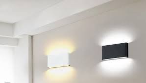 chago modern rectangle flat wall lamp