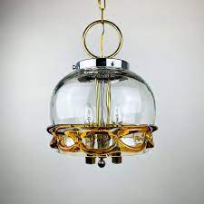 vintage murano glass pendant lamp