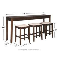 #1 furniture store in the usa, over 900 stores worldwide. D397223 In By Ashley Furniture In Greensboro Nc Rokane Counter Height Dining Table And Bar Stools Set Of 4