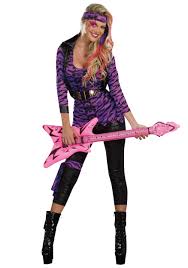 female rockstar costume halloween