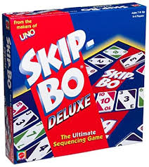 In five to six player games, each player is dealt 20 cards. Amazon Com Skip Bo Deluxe Card Game Toys Games