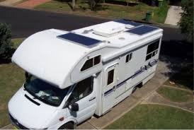 Camper trailer with solar panels. Portable Solar Panels For Motorhomes Rvs And Camping Trailers