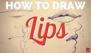 how to draw lips why male and female