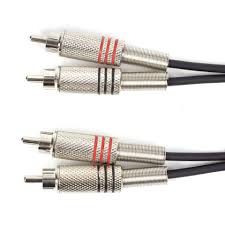 MUSIC STORE Phono RCA Cable 1 m Metal Connectors | MUSIC STORE professional  | en-BA