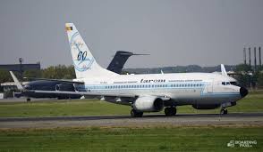 Incident: Un Boeing 737-700 TAROM care a decolat de la Bruxelles s-a întors pe aeroport după ce un motor ar fi cedat (Foto)