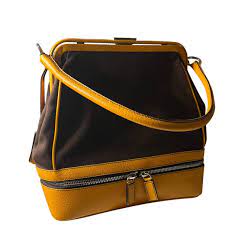 Leather handbag Prada Brown in Leather - 31810055
