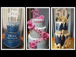 1.3 simple birthday party at home. 18th Birthday Cakes And Cupcakes 50th Birthday Cake Youtube