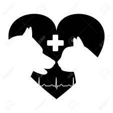 Our veterinarians, nurses, and staff are committed to providing the best quality medicine for your pet in a caring, respectful, and professional environment. Veterinary Clinic Logo Heart Shape Cat And Dog Royalty Free Cliparts Vectors And Stock Illustration Image 139984533