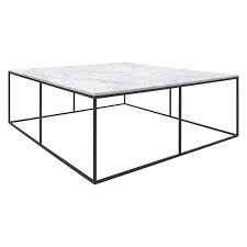 Nestor Large Square Marble Coffee Table