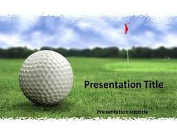 Golf Course Powerpoint Templates Golf Course Powerpoint