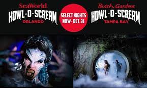 howl o scream tickets seaworld