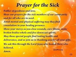 Dear god, we confess our need for you today. Prayer Of Healing For A Sick Friend Prayever