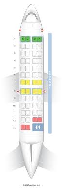 Seatguru Seat Map Air Canada Bombardier Crj 100 200 Air