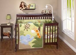 Custom Baby Bedding Jungle Baby Room