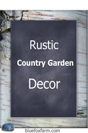 Rustic Country Garden Decor Add