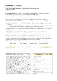 Geografia Klasa 6 Dział 2 - GEOGRAFIA 6 D 27 - 30.04. 2020 - Pobierz pdf z Docer.pl