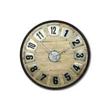 Large Round Industrial Wall Clock D90 5 Cm