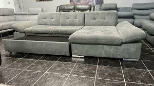 stunning grey corner sofa bed available