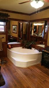 Showers can be custom built by contracting companies and normally draw up. Rustic Cabin Manufactured Home Remodel Mobile Home Living Manufactured Home Remodel Remodeling Mobile Homes Remodel Mobile Home