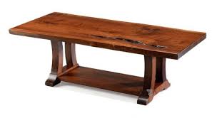 Amish Crafted Live Edge Coffee Table