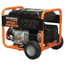 Generac 5 500 Watt Gasoline Powered Portable Generator 5939